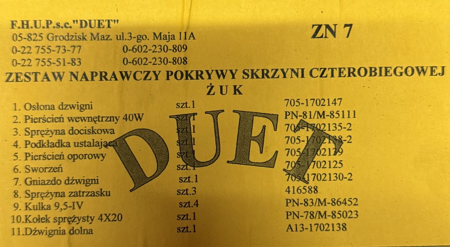 filtry powietrza paliwa oleju kabiny hydrauliczne Lublin